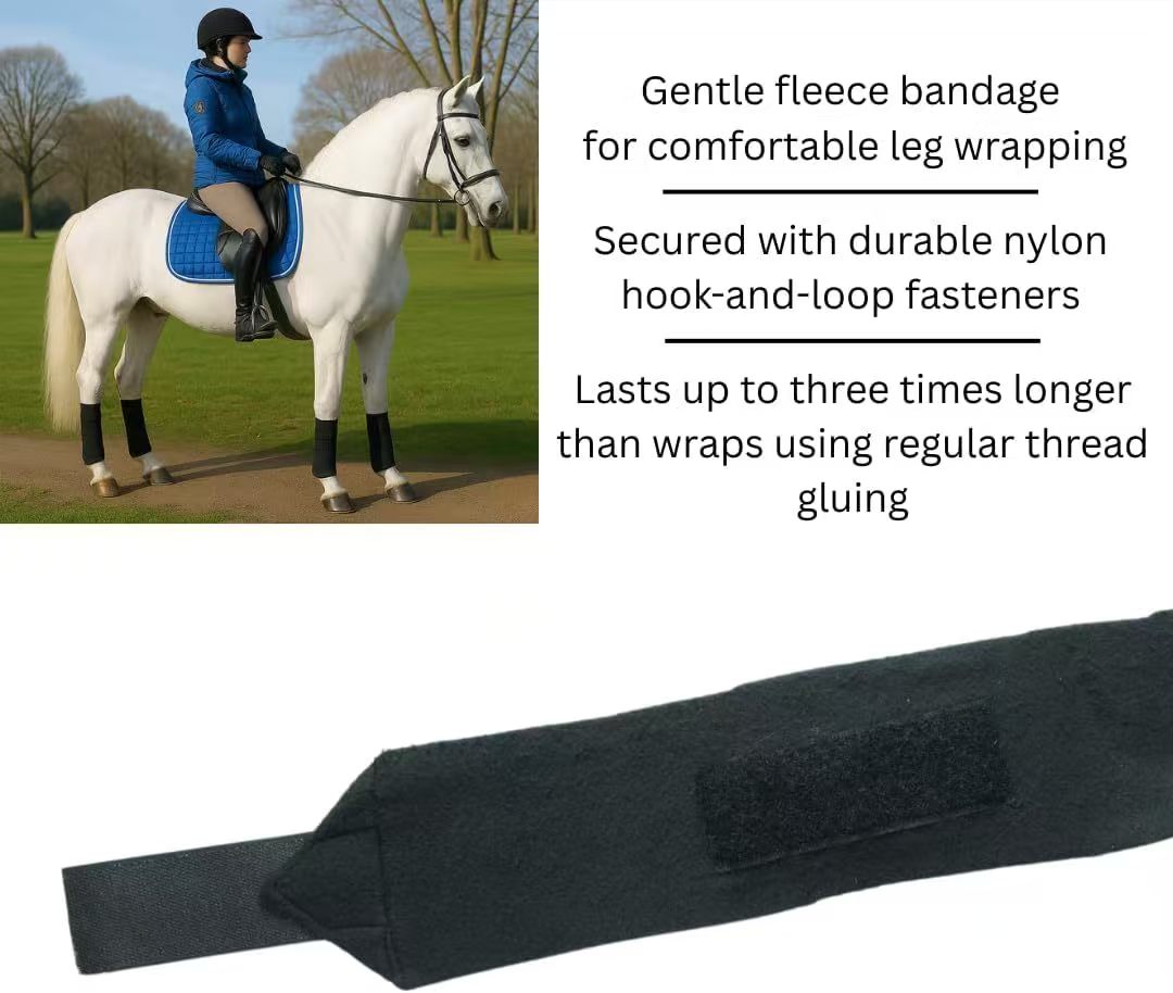 New Horse Wraps 2.5m Soft Flee - Polo Wraps Fleece recension och pris