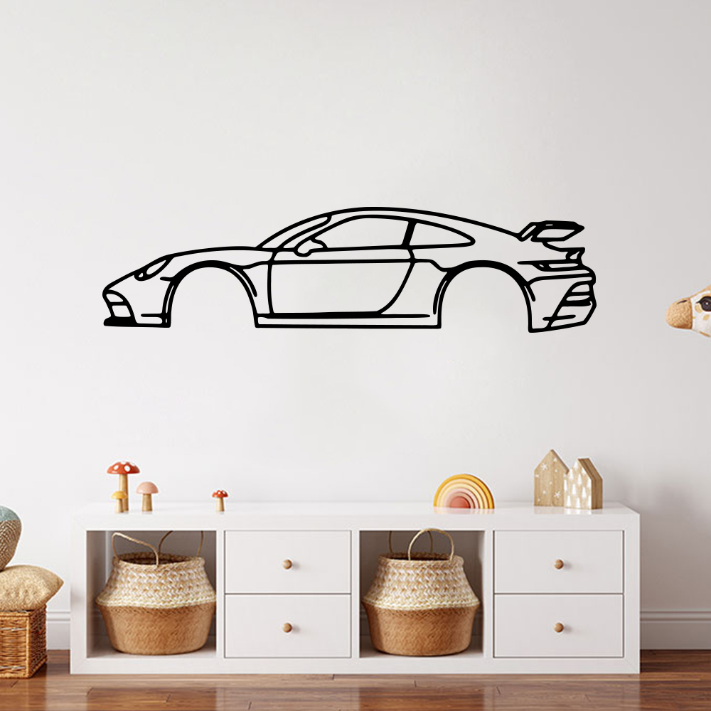 Sport Car Automotive Silhouett - Outdoor Sport Floor Tiles recension och pris