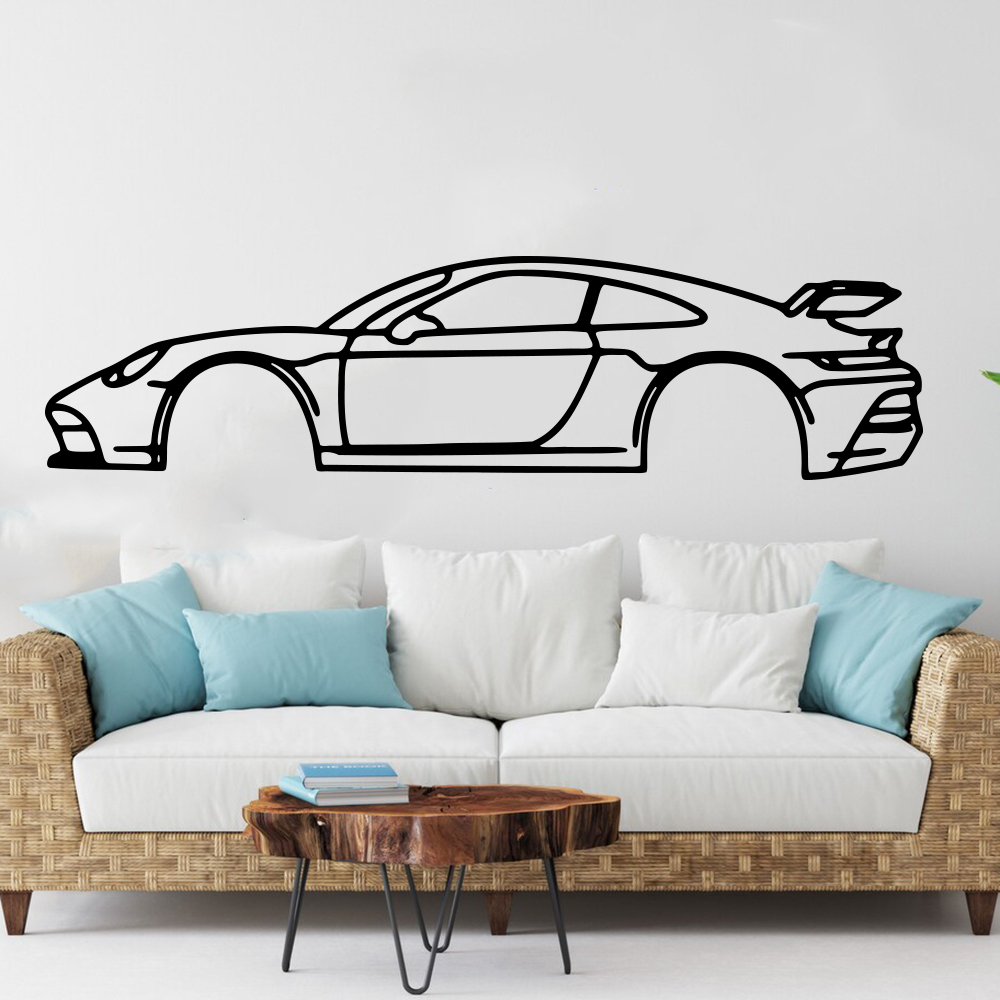 Sport Car Automotive Silhouett - Outdoor Sport Floor Tiles recension och pris