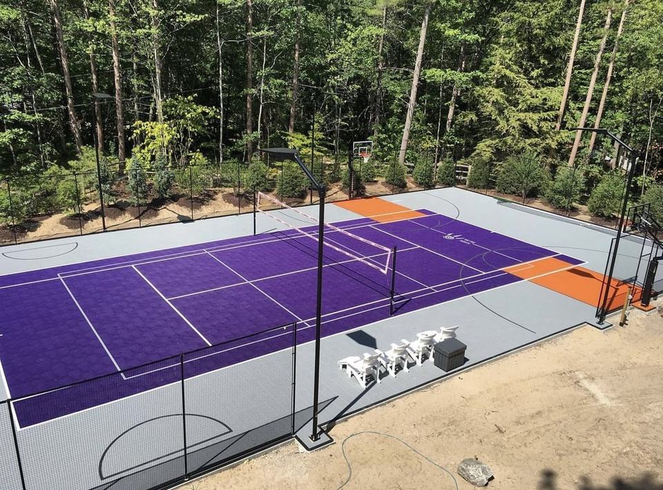 Eco-Friendly Plastic Custom Lo - Outdoor Sport Floor Tiles recension och pris
