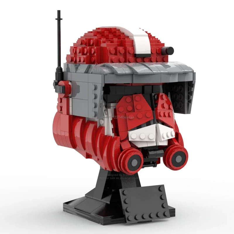 Moc 754pcs Star Battle Command - Equestrian Helmet recension och pris