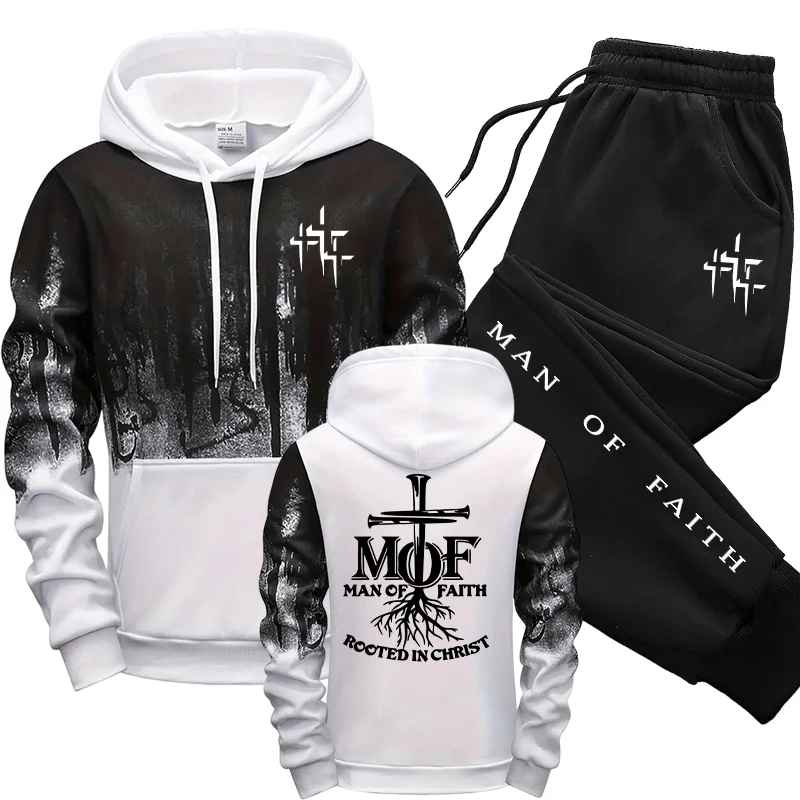 Man of Faith Men's Tracksuit H - Outdoor Sportswear recension och pris