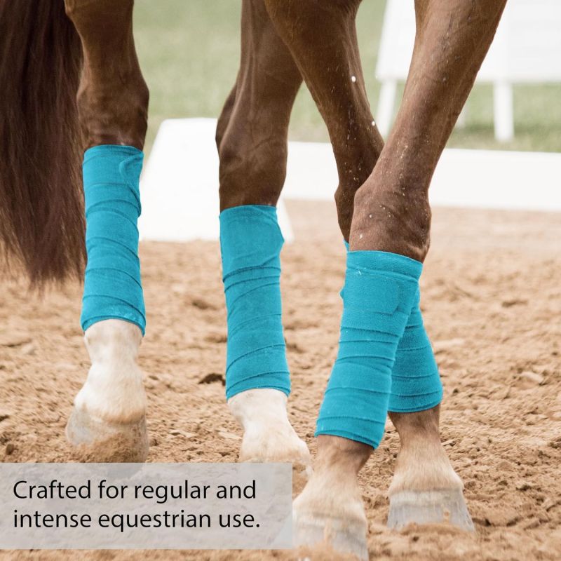 4 Pack Horse Polo Wraps Upgrad - Polo Wraps Fleece recension och pris